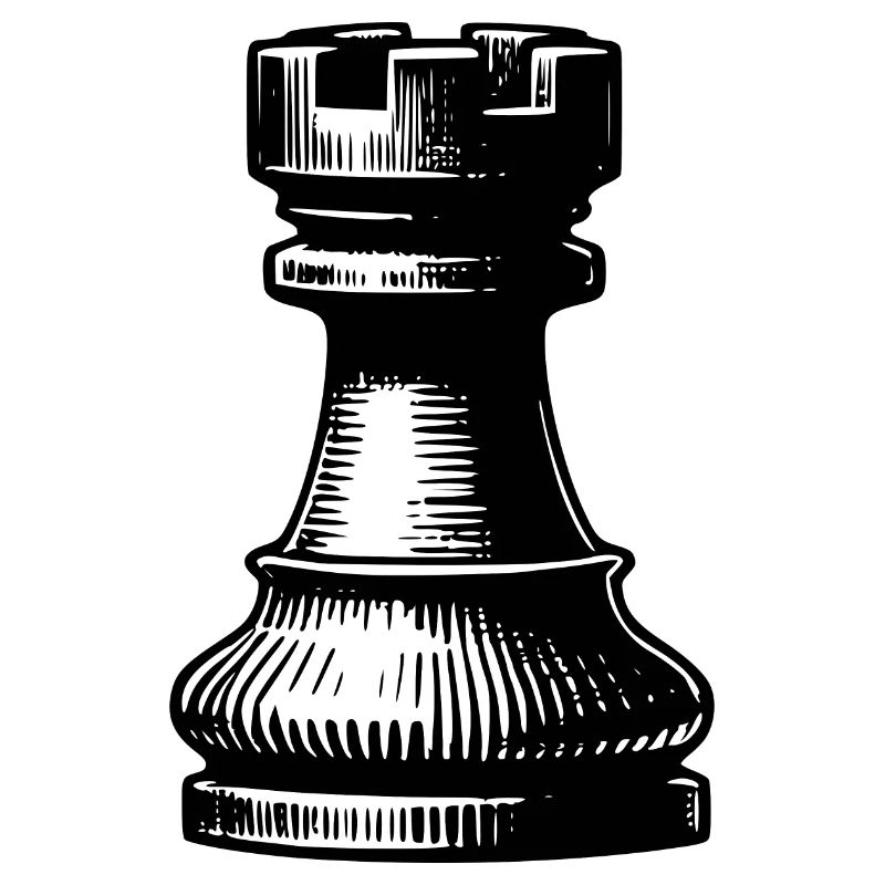 Chess Set Chess Figure Tower