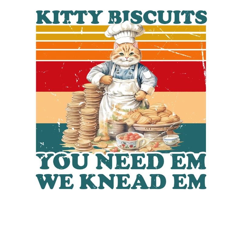 Kitty Biscuits Katze Kater Kekse Bäcker Backen