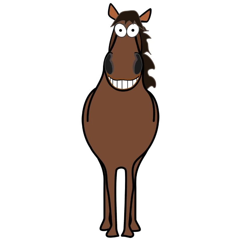 Pferd comic