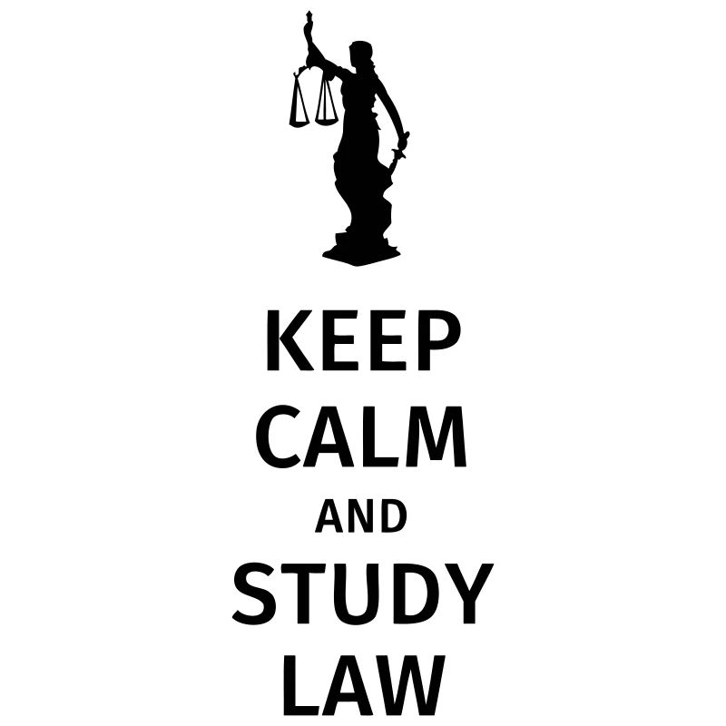 keep calm and study law