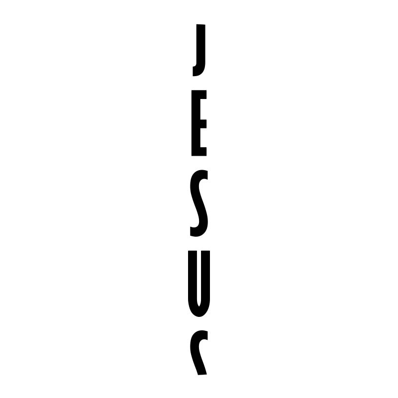 Text Logo Jesus