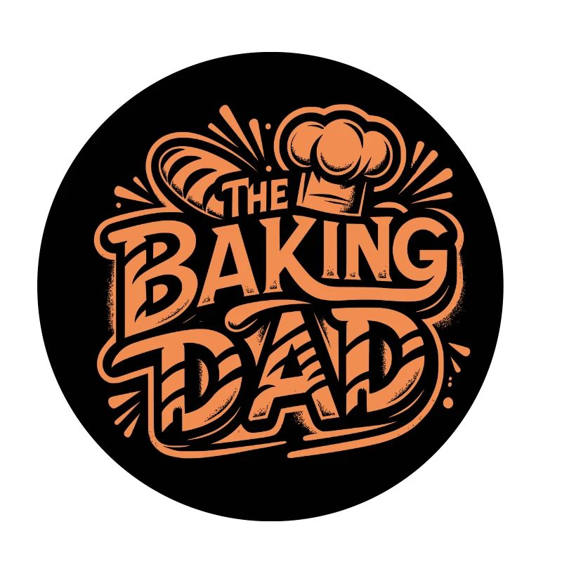baking dad - father is a baker and bakes bread