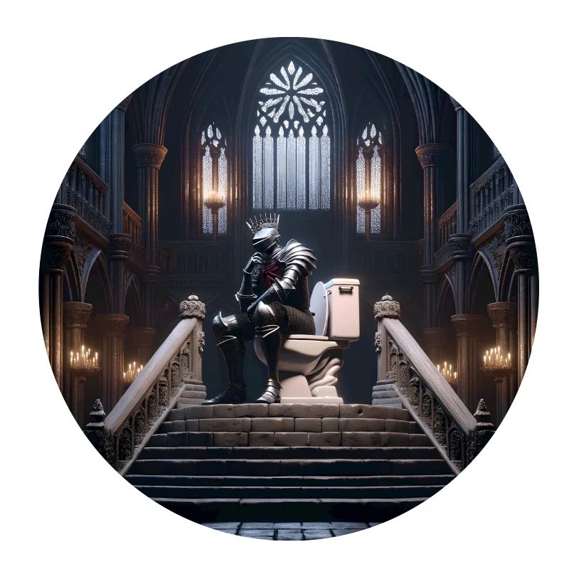 Fart Souls - Hollow Knight on Porcelain Throne #04