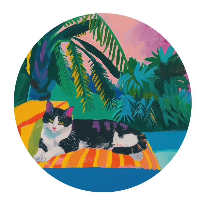 katze, katzen bunt, tier, geschenk, geschenkidee