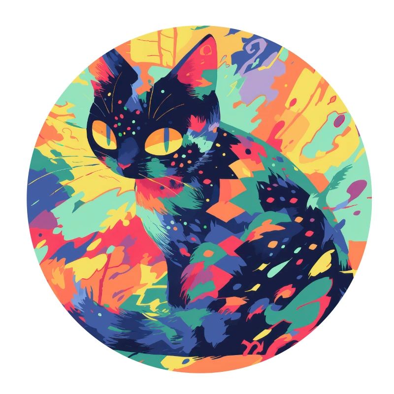Chat, Motif De Chat