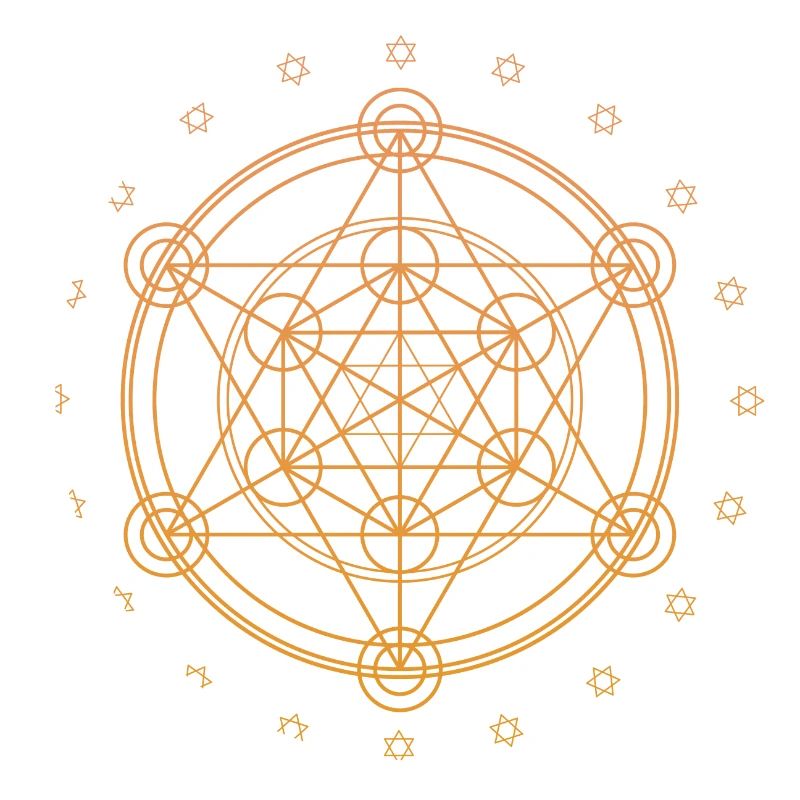 Merkaba orange