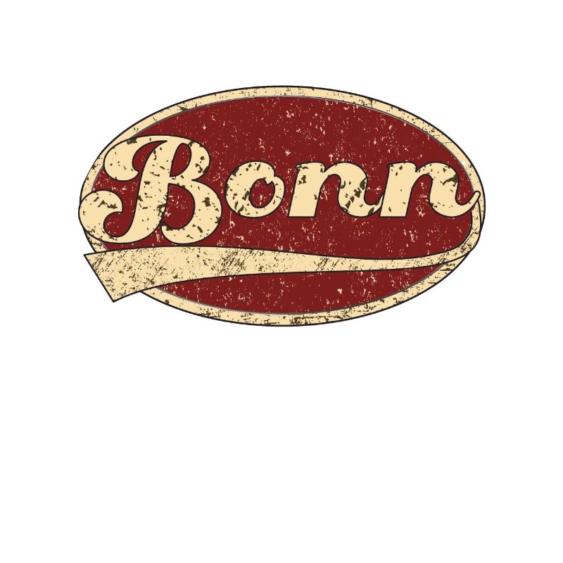 Bonn Retro Tshirt Geschenk