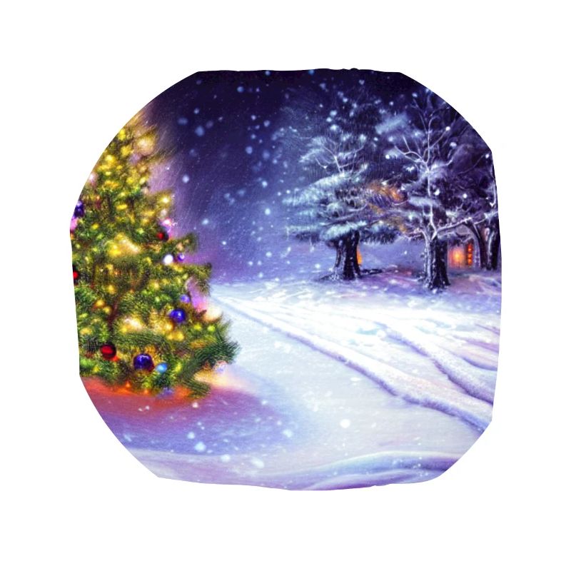 Weihnachtsbaum mit Schnee