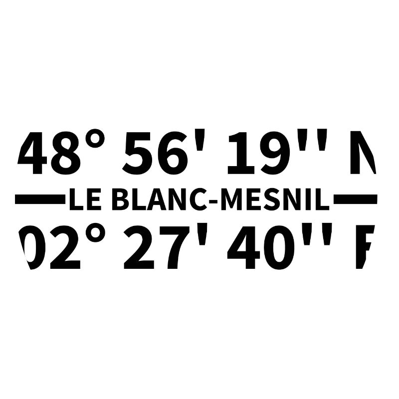 Le Blanc-Mesnil coordinates