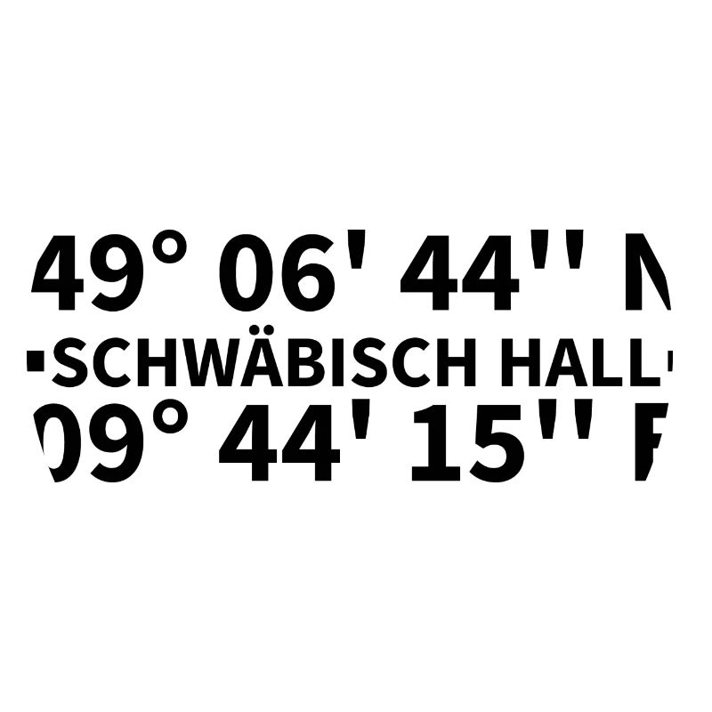 Schwäbisch Hall Coordinates