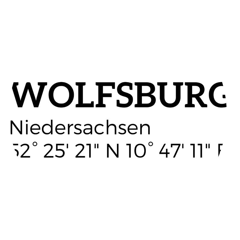 Wolfsburg Lower Saxony coordinates