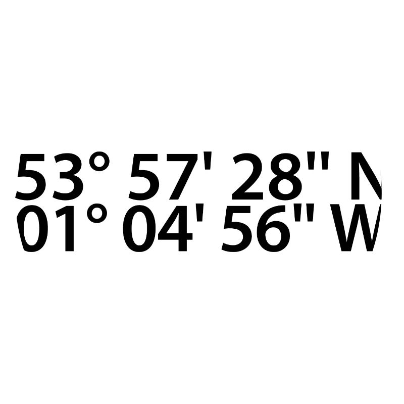 York coordinates
