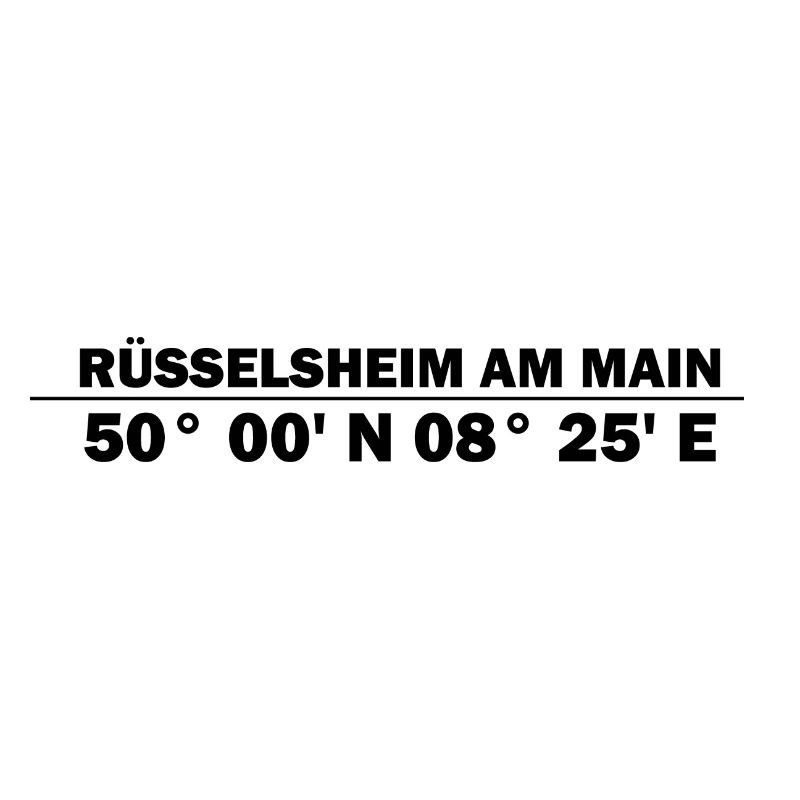 Coordonnées de Rüsselsheim am Main