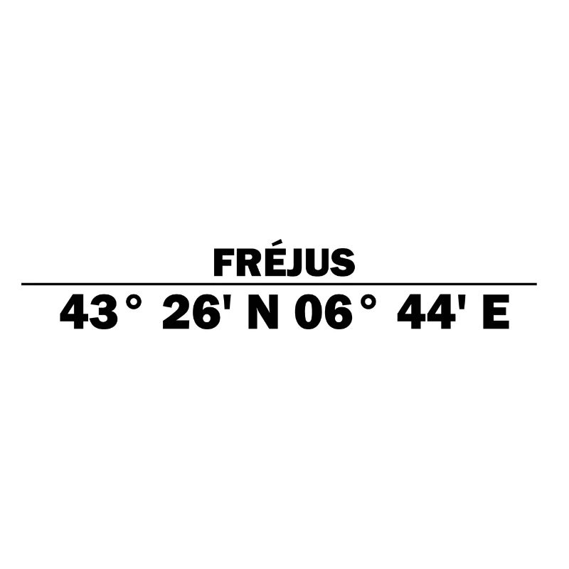 Fréjus coordinates