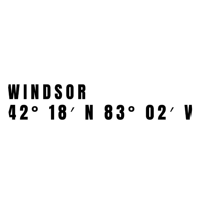 Windsor, Canada Coordinates