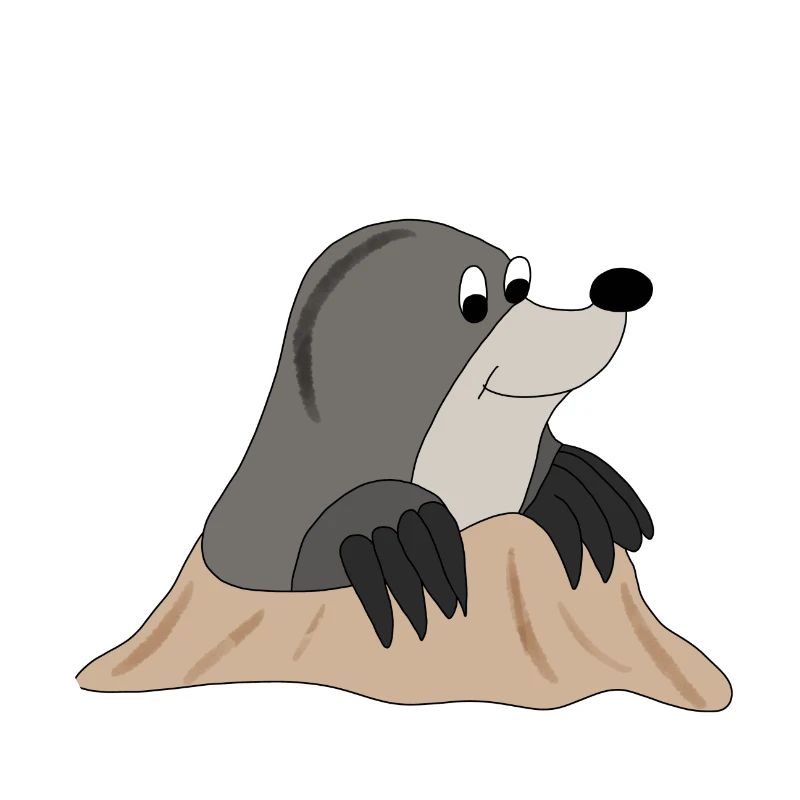 Maulwurf *** blanko