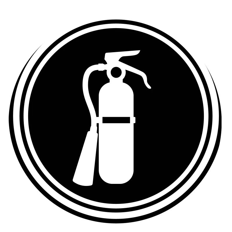 Fire extinguisher symbol