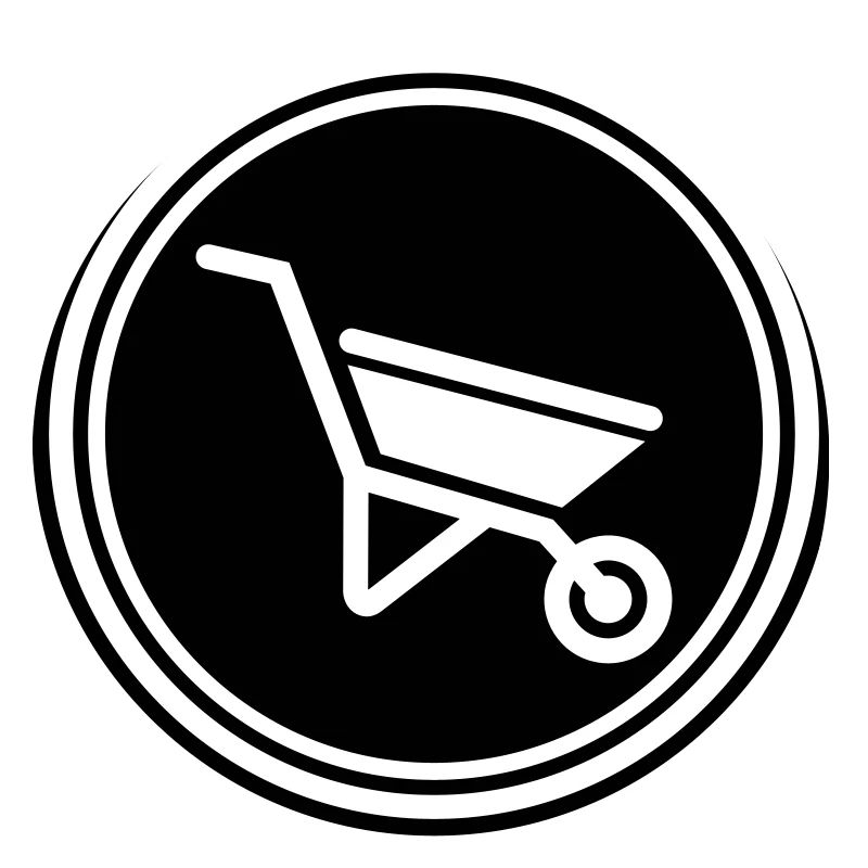 Symbole de brouette
