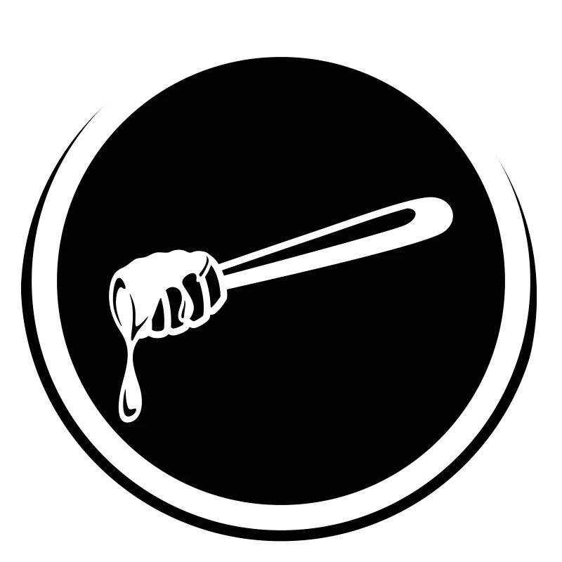 Stick chisel symbol beekeeper