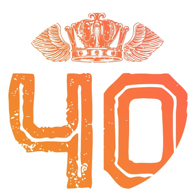 40 Couronne de numéros