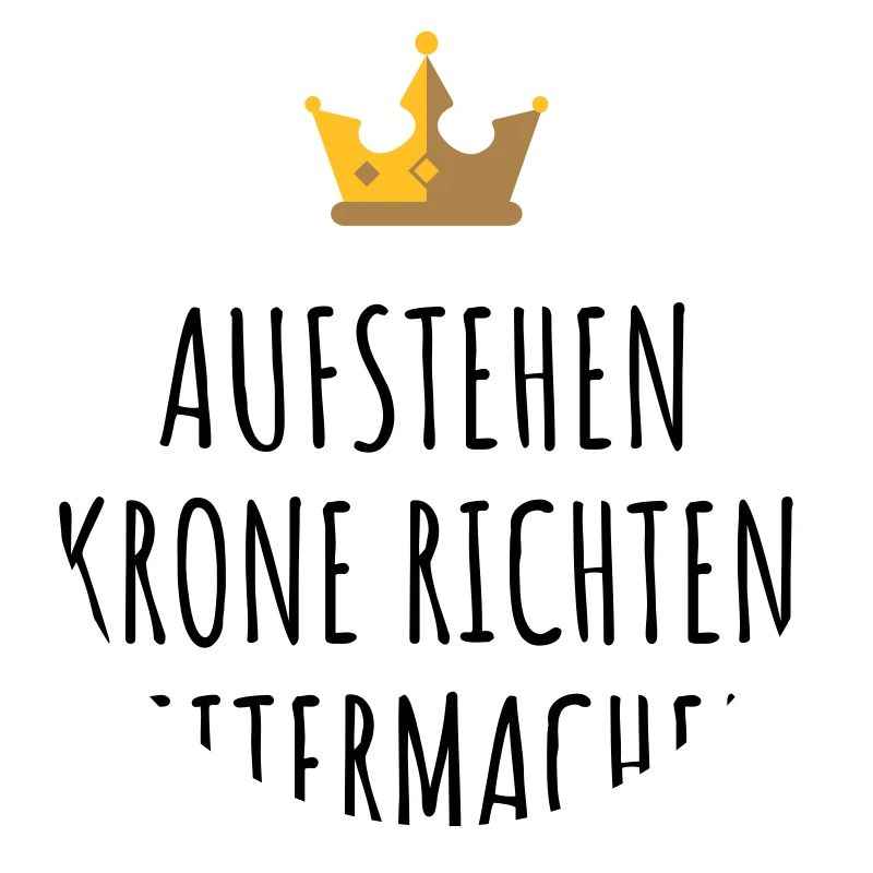 Aufstehen, Krone richten, weitermachen.