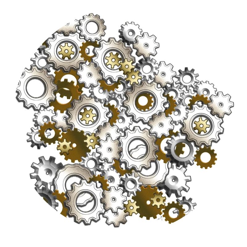 Steampunk gears