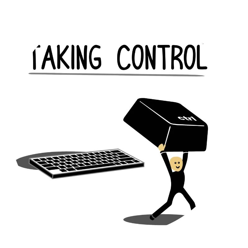 Taking Control Keyboard Computer Tastatur