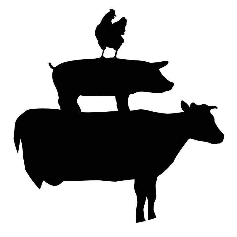Cow, Pig & Chicken