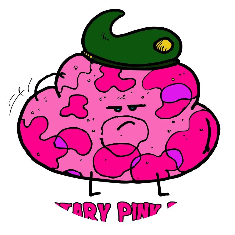 caca rose militaire