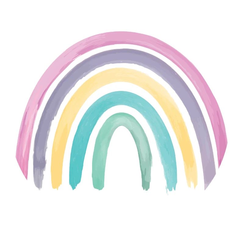 Arc-en-ciel Boho Rainbow Bébé