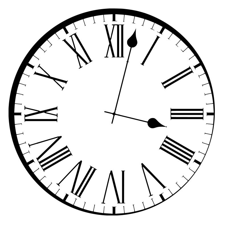 Time is ticking.