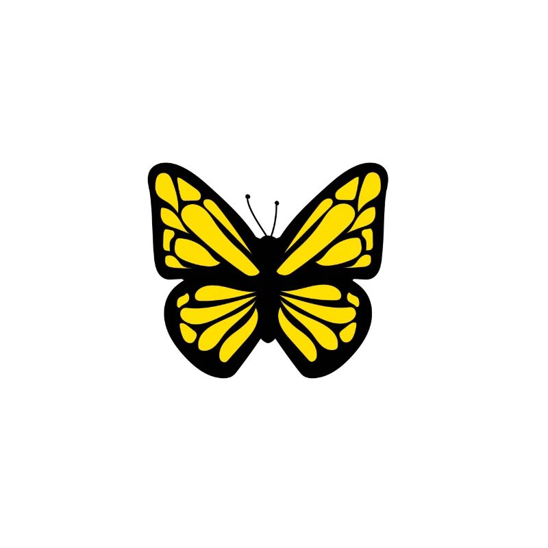 papillon jaune