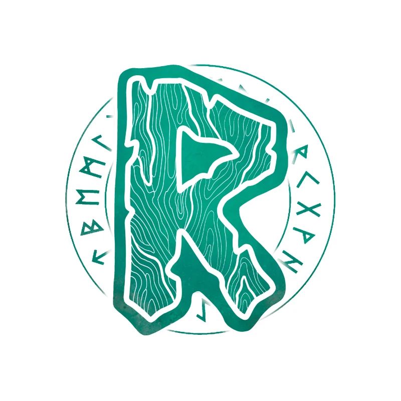 Rune vikings Raidho futhark