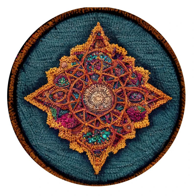 Boho Mandala Abstract
