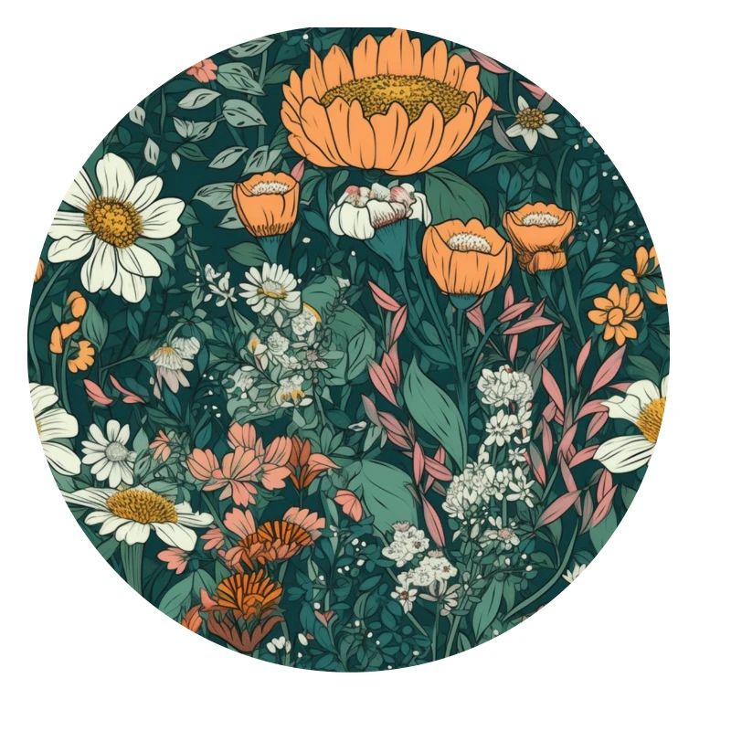 Blühende Blumen Blüten Blume Muster Geschenk Blume