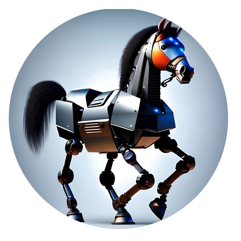 Roboterpferd Version 2