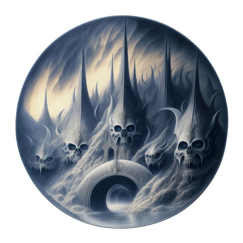 Ghost mountain with monstrosity