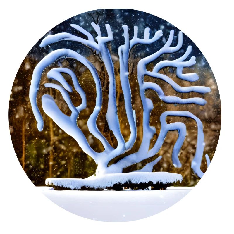 old tree during winter