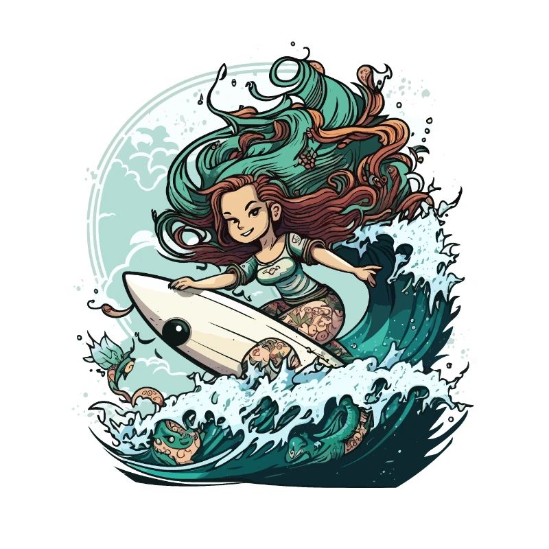 Sirène de surf