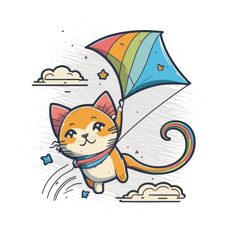Up in the Sky with Kitty