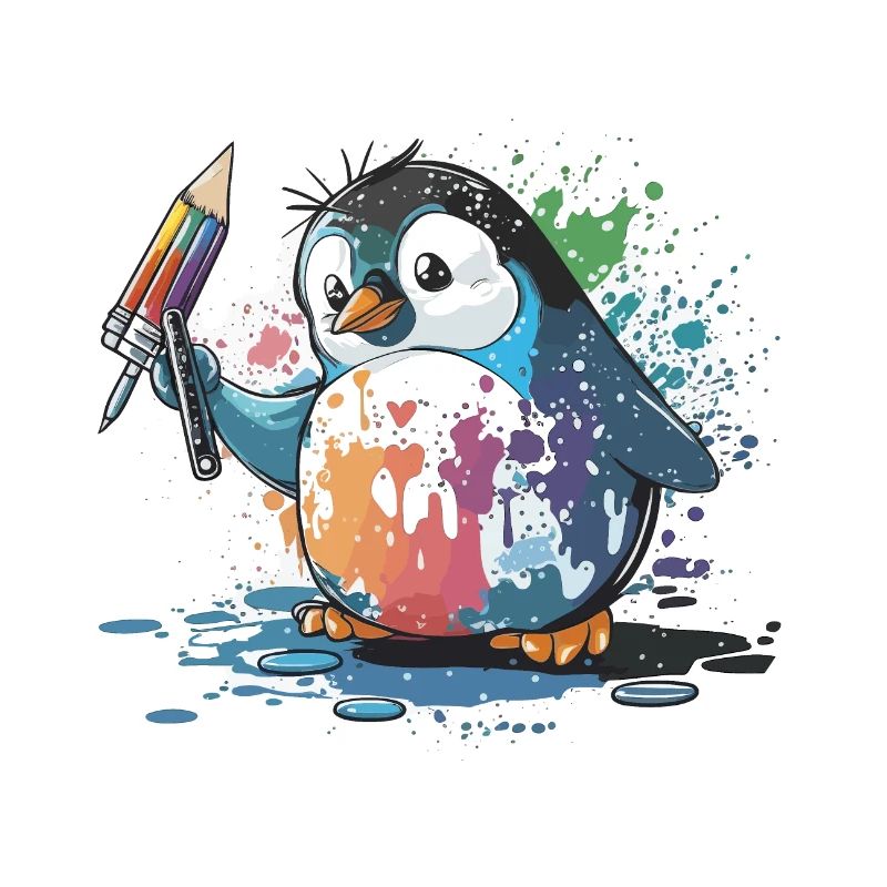 Palette de pingouins