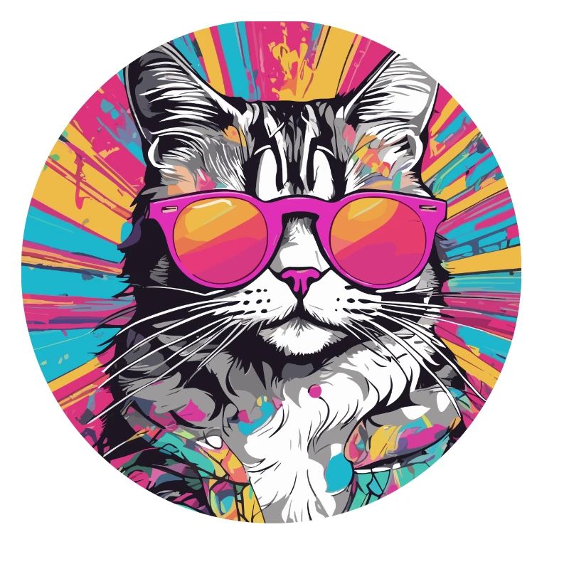 Chat néon