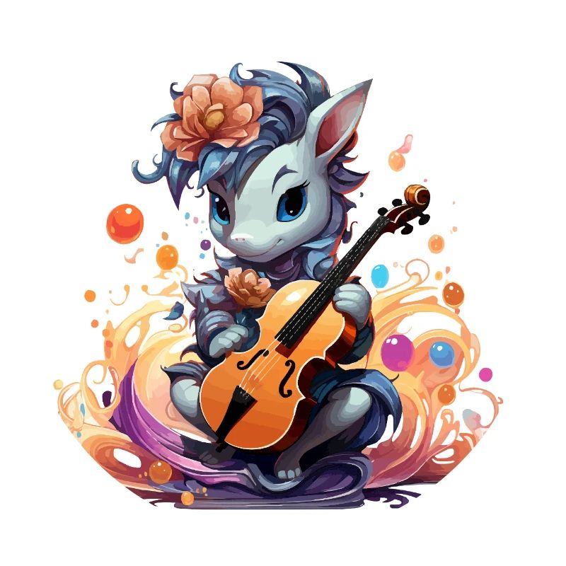 Melancholic Strings Einhorn