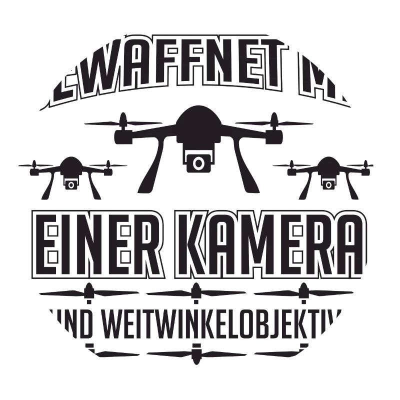 My drone is armed with a camera