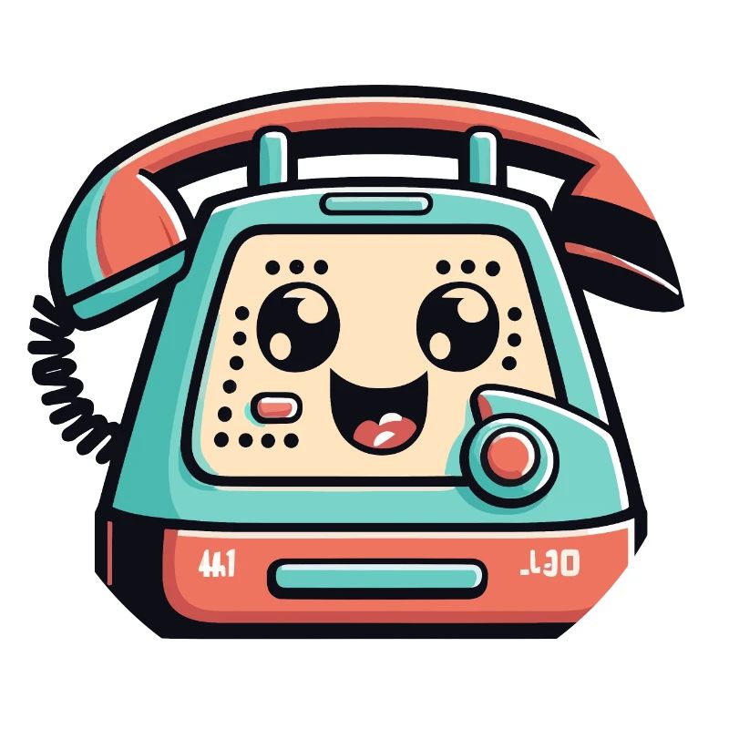 Wählscheibentelefon Retro