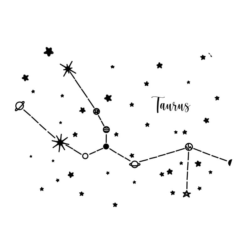 Stier / Taurus Sternzeichen, Himmel, Weltall