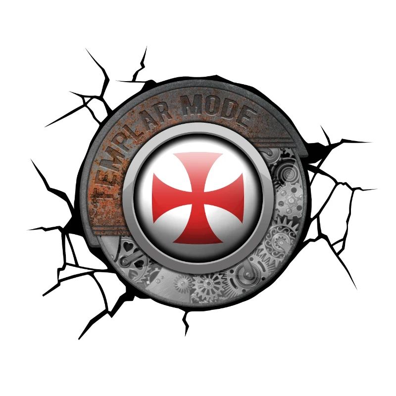 Templar Order Steampunk Engine Powered By Pride