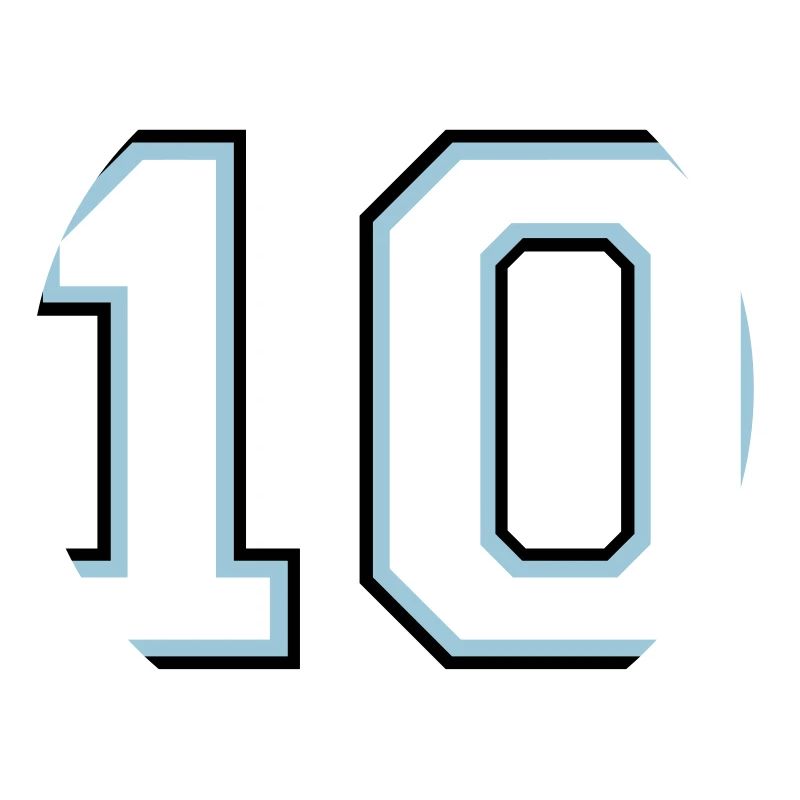 Numéro 10 (couleurs personnalisables)