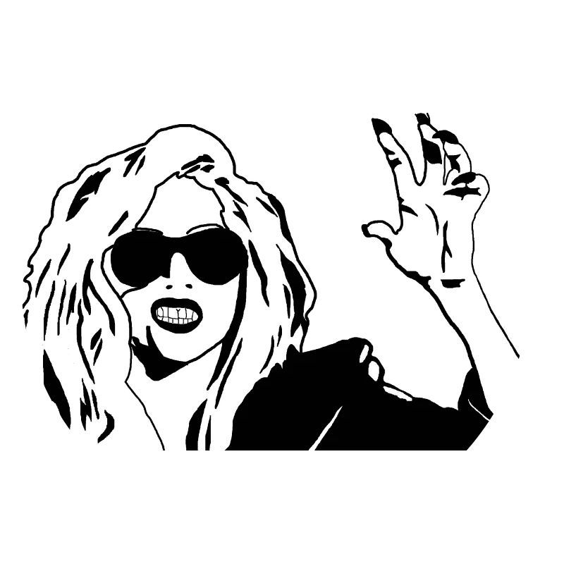 Conception de musique pop star