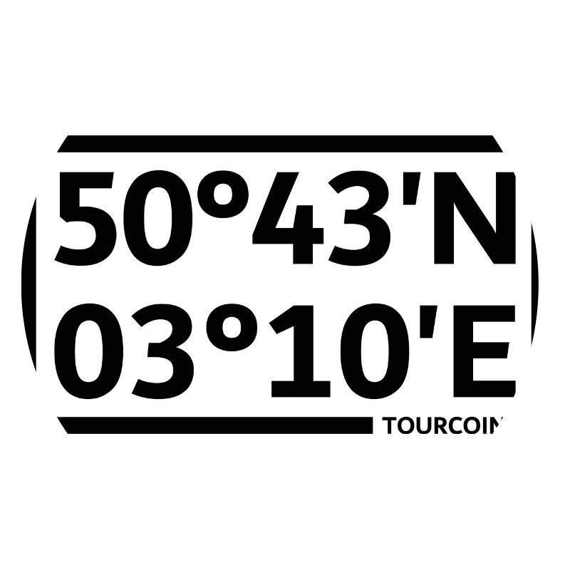 Tourcoing coordinates